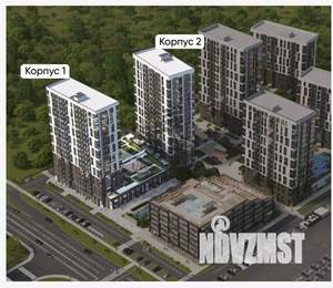 2-к квартира, вторичка, 47м2, 2/20 этаж