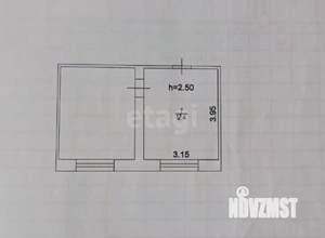 Студия квартира, вторичка, 12м2, 3/5 этаж