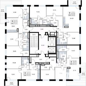 3-к квартира, вторичка, 106м2, 6/8 этаж