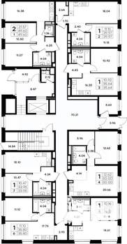 1-к квартира, вторичка, 40м2, 1/11 этаж