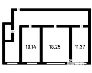 3-к квартира, вторичка, 58м2, 3/5 этаж