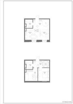 3-к квартира, строящийся дом, 75м2, 2/4 этаж