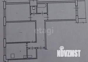 3-к квартира, вторичка, 65м2, 7/9 этаж
