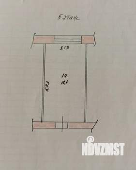 Студия квартира, вторичка, 19м2, 5/5 этаж