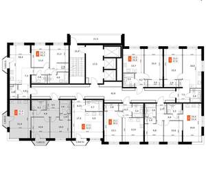 2-к квартира, вторичка, 61м2, 17/20 этаж