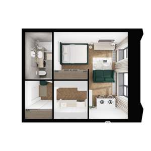 1-к квартира, вторичка, 31м2, 4/10 этаж