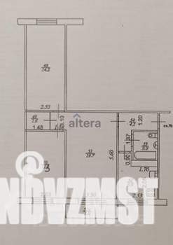 3-к квартира, вторичка, 60м2, 3/5 этаж