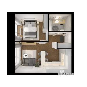 1-к квартира, вторичка, 36м2, 11/14 этаж