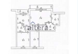 3-к квартира, вторичка, 98м2, 8/10 этаж