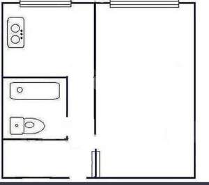 1-к квартира, вторичка, 32м2, 1/5 этаж