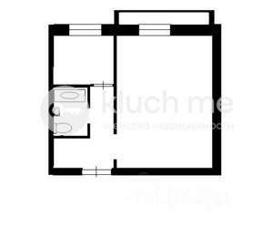 1-к квартира, вторичка, 33м2, 8/12 этаж