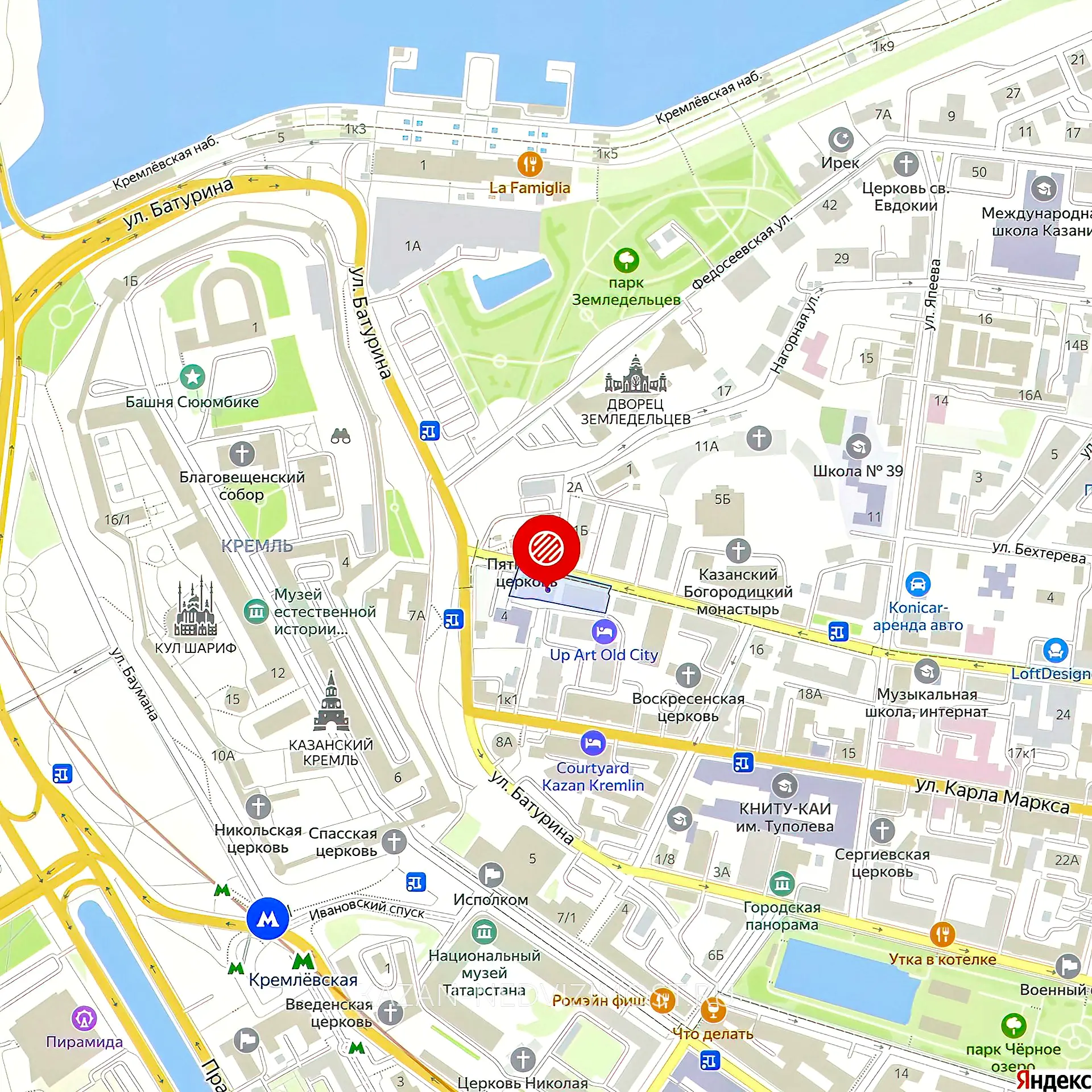План расположения домов ЖК Grande Rosso на карте